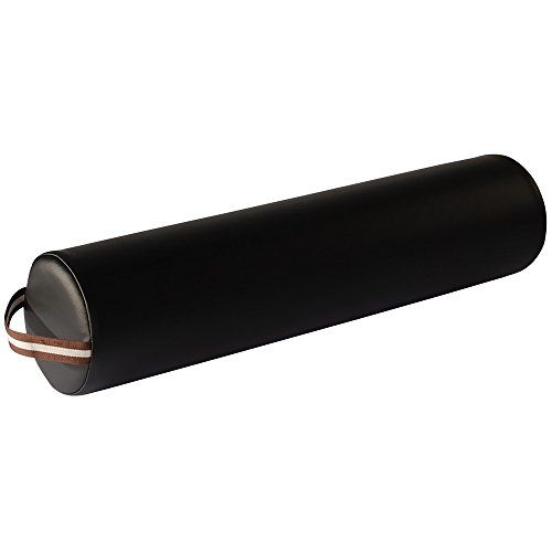 Master Massage Knierol, volledige rol, nekrol, opberghulp, 15 cm x 26 cm, zwart