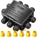 Boîtier de connexion de câble étanche IP68 10 voies