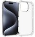 Siliconen iPhone 16 Pro (6.3) Siliconen hoes, schokbestendig, transparant