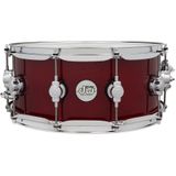 DW Drums DDLG0614SSCS Design Series Maple Cherry Stain 14 x 6 pouces caisse claire