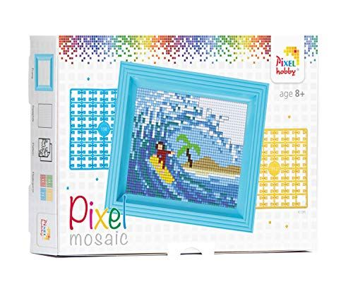 Pracht Creatives Hobby Pixel P31257 Mozaïek geschenkverpakking zee