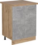 Vicco R-Line Keukenonderkast – 60 cm, WB Eik Beton