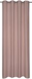 Elbersdrucke Gordijn met oogjes Lino 255x140 cm roze lichtdicht