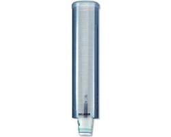 Watercupdispenser &#39;Pull&#39; Type - Breed&lt;br /&gt;Transparant Blauw - &#216;70-85 Mm