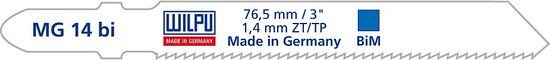 Bosch Lames de scie sauteuse T118EF - Métal et acier inoxydable - MG 14 BI (5 pièces)