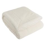 Yard Olann Shearling Fleece plaid