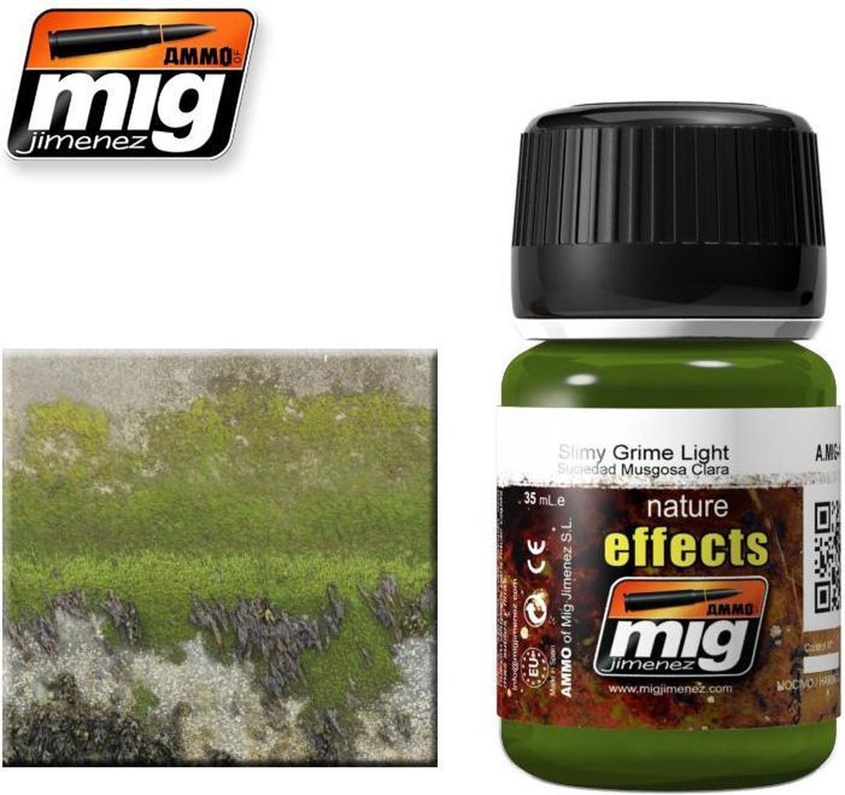 mig MIG-1411 Emaille Effecten (35 Ml) Slimy Grime Light, Multi-Colour