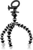 MOJOGEAR Flexibel statief met magnetische telefoonhouder - Zwart/wit