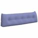 vidaXL Coussin de dossier Jean Bleu 160 x 24 x 50 cm Tissu
