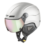 CP Camurai skihelm wit - meekleurend & polariserend vizier