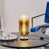 Artemide Gople Mini Lampe de Table Bleu Saphir