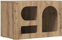 vidaXL TV Kast ELST 60 x 35 x 40 cm Artisan Eiken Bewerkt hout