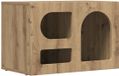 vidaXL TV Kast ELST 60 x 35 x 40 cm Artisan Eiken Bewerkt hout