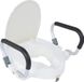 OEM Holland Connections Verhoogde toiletbril met handgrepen - 10 cm verhoogd