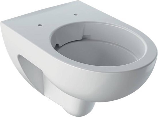 Geberit Hangend Toilet Renova Randloze Holle bodem 355x340x540mm Wit