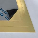 Plaatopmaatwinkel.nl Messing vlakke plaat - 1mm - 500x200mm