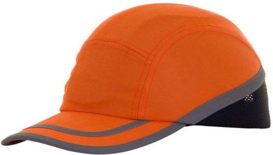 B-Brand Safety Baseball Cap - Oranje - Unisex - Volwassenen