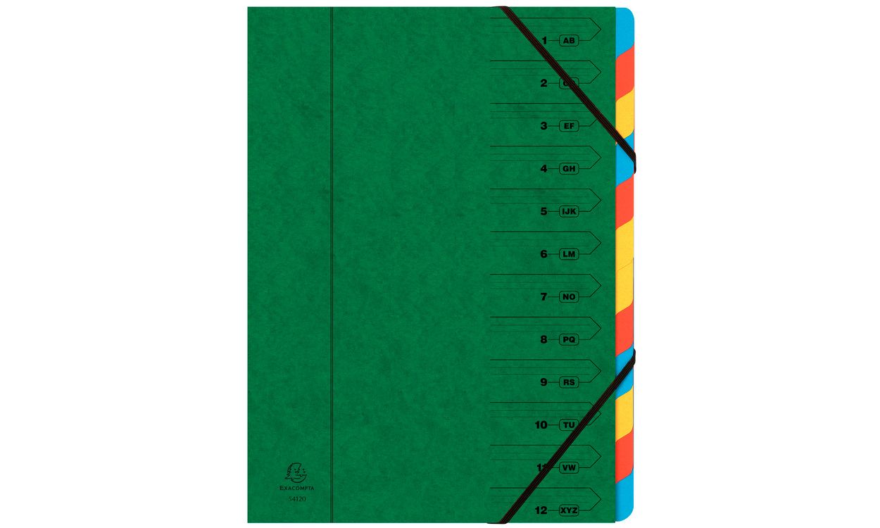 Exacompta 54123E - Map - groen