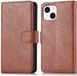 iMoshion Hoesje iPhone 15 Plus - Book Case - Bruin - Kunstleer - Pasjeshouder