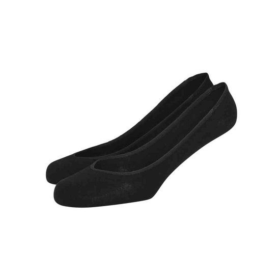 Urban Classics Invisible Socks 5-Pack Unisex Sokken - Zwart - EU 35-38