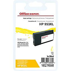 Office Depot Compatible HP 953XL Yellow Ink Cartridge