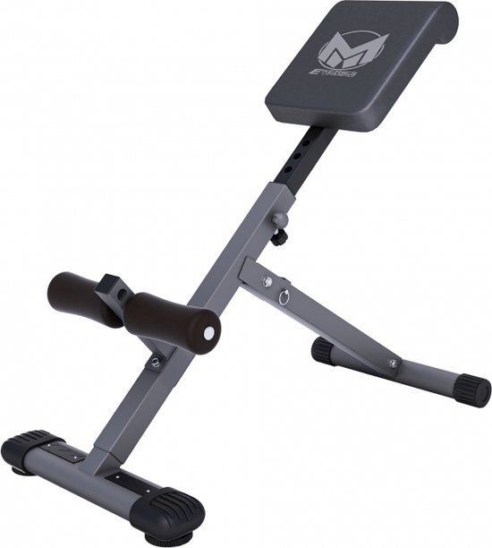 Gyronetics Hyperextensie Bank - Rugtrainer - Zwart - 120 kg
