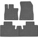CIKCAR Rubber matten compatibel met Lynk & Co 08 2023- (3-delig + montagesysteem)