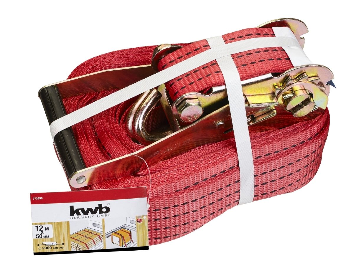 KWB Spanband Met Ratel - 12m x 50mm - 4 Ton