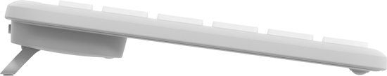 Logitech Signature Slim K950 Draadloos Toetsenbord - Wit - QWERTZ
