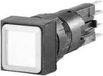 Eaton 089202 Q18LT-WS Bouton-poussoir plat Bouton Blanc 1 pièce(s) Unique