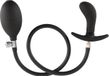 You2Toys Inflatable Anale Plug Zwart/Zilver 8,0 cm
