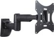conecto Wandbeugel voor monitoren en tv's tot 42 inch, draaibaar (+/-90°), kantelbaar (+/-20°), VESA 50x50, 75x75, 100x100, 200x100, 200x200, max. draagvermogen 30 kg, wit, SA-CC50251-V2, zwart