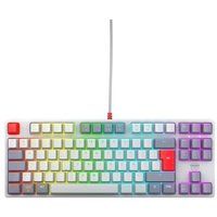 CHERRY XTRFY K4V2 TKL, Bedraad Gaming-Toetsenbord Zonder Numeriek Toetsenblok, Franse Indeling (AZERTY), RGB-Verlichting, MX2A RED-Schakelaars, Retro