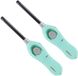Benson Briquet BBQ Nashville - 2x - 24 cm - rechargeable - briquet à gaz - flamme réglable
