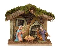 Decoris Crèche 18x10x15 brun