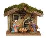 Decoris Kerststal 18x10x15 bruin