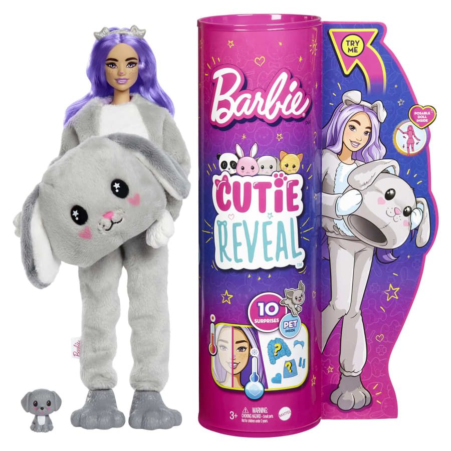 Barbie Cutie Reveal Doll 3 Puppy