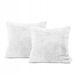 DecoKing Mic Sierkussenhoes Wit Glad Classic 45x45 cm