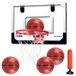 Panier de basket-ball panier de basket-ball mini panneau de basket-ball intérieur 40 x 30 cm 4 balles