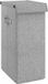vidaXL Wasmand inklapbaar 26x34,5x59,5 cm kunstlinnen grijs