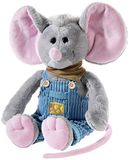 Heunec 335172 Pluche Dier Grijs Blauw Roze