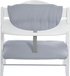 Hauck Highchair Pad Deluxe - Stretch Grey - High Chair Pad