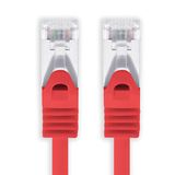 1aTTack.de Cat7 netwerkkabel SFTP patchkabel LAN-kabel 2m rood