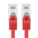 1aTTack.de Cat7 netwerkkabel SFTP patchkabel LAN-kabel 2m rood