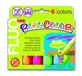 Farby Playcolor Farby w sztyfcie Playcolor fluo one 6 kolorów