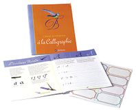 Brause Brause 98204B - Een instapschrift voor junior kalligrafie (Franse versie)