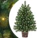 vidaXL Kunstkerstboom met 150 LED's, Groen, 75 cm
