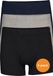 SCHIESSER 95/5 Essentials shorts (3-pack) - zwart - blauw en grijs