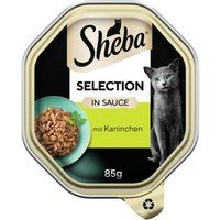 Sheba Selectie in saus 22x85 g met konijnenhapjes 22x85 g