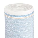 Tafelkleed 'Like Linen - azuur' 70 g/M2 1,20 x 25 m, wit/blauw Spunlace